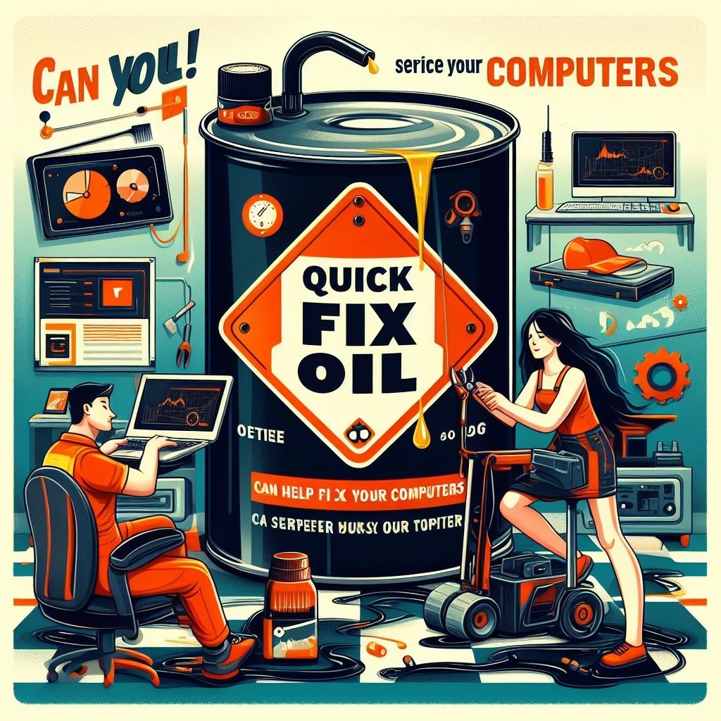 IT oil can